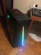 img 2 attached to 🌈 Aerocool Shard Tempered Glass RGB: Illuminating Performance and Style review by Ivan Nedkov (Ivan) ᠌
