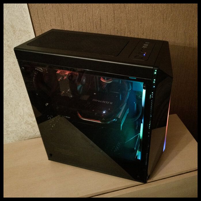 img 2 attached to 🌈 Aerocool Shard Tempered Glass RGB: Illuminating Performance and Style review by Micha wierczewski ᠌