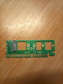 img 4 attached to Адаптер GSMIN KP11 PCI-E X4 X8 X16 на NGFF M.2 NVME AHCI SSD для XP941,SM951,PM951,A110 (Черный)