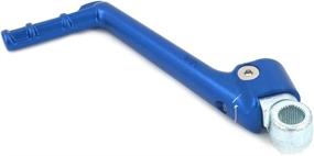 img 3 attached to JFG RACING Forged Kick Start Starter Lever Pedal Arm For YZ125 YZ 125 1986-2016 Blue