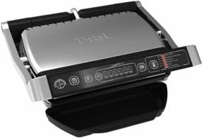 img 3 attached to Smart electric grill Tefal Optigrill+ Initial GC706D34 with thickness sensor, steel/black