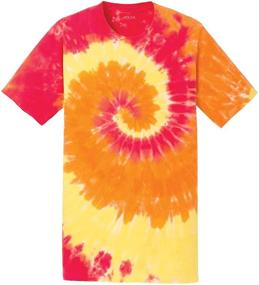 img 1 attached to 🌈 Koloa Rainbow Tie Dye T-Shirt for Boys - Colorful Kids' Clothing at Tops, Tees & Shirts