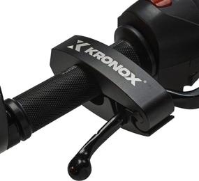 img 4 attached to Kronox Motorcycle Handlebar Grip Brake