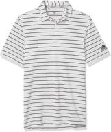 men's adidas ultimate365 pencil stripe active shirt - clothing logo