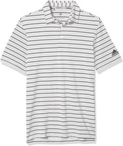 img 3 attached to Men's Adidas Ultimate365 Pencil Stripe Active Shirt - Clothing