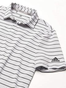 img 2 attached to Men's Adidas Ultimate365 Pencil Stripe Active Shirt - Clothing