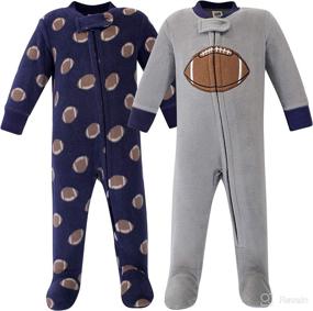 img 1 attached to Hudson Baby Unisex Fleece Football