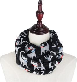 img 2 attached to Vivian Vincent Weight Cartoon Infinity Women's Accessories ~ Scarves & Wraps