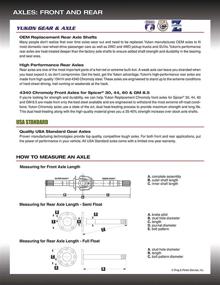 img 1 attached to Yukon Gear WGM14T 30 35 Differential Chrome Moly