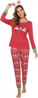 get festive with sykooria's reindeer matching christmas pajama set for the whole family! logo