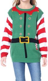 img 4 attached to Daisysboutique Children Christmas Reindeer CuteDeers Boys' Clothing : Sweaters