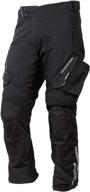 scorpion exo yosemite men's textile adventure touring motorcycle pants: black, large - premium protection and comfort for the ultimate riding experience logo