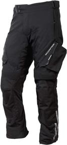 img 2 attached to Scorpion EXO Yosemite Men's Textile Adventure Touring Motorcycle Pants: Black, Large - Premium Protection and Comfort for the Ultimate Riding Experience