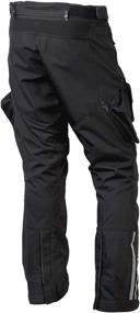 img 1 attached to Scorpion EXO Yosemite Men's Textile Adventure Touring Motorcycle Pants: Black, Large - Premium Protection and Comfort for the Ultimate Riding Experience