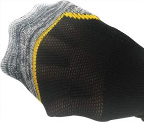 img 2 attached to Mid Calf Team Sports Number Socks For Basketball Football Baseball - KitNSox Adult Youth - Gold/Black