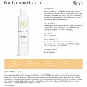 img 1 attached to 🌿 INNERSENSE Organic Beauty: Pure Harmony Hairbath Shampoo - The Ultimate Non-Toxic, Cruelty-Free Clean Haircare Solution (32oz)