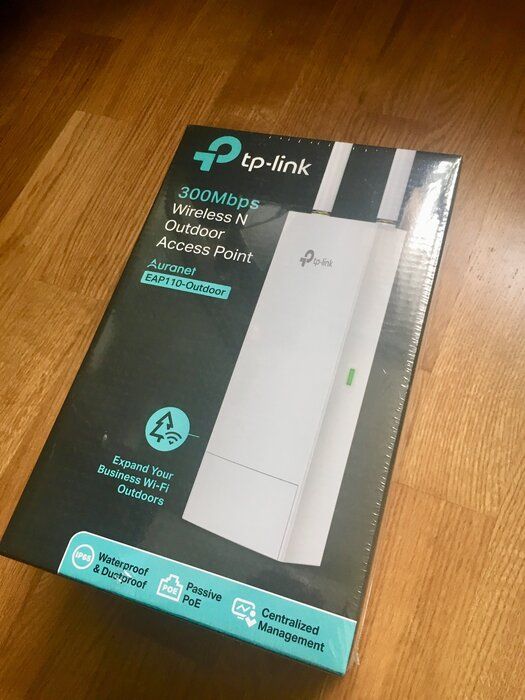 img 1 attached to Renewed TP-LINK EAP110-Outdoor V3 N300 Wireless Access Point with Long Range 2.4G 11n for Outdoor Installation, Includes Free EAP Controller Software review by Wiktor Winiewski ᠌