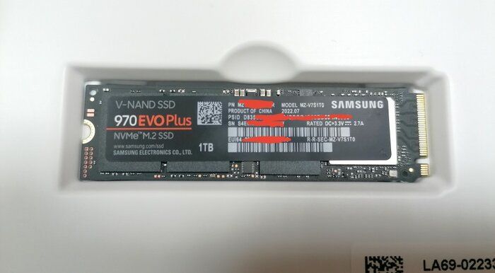 img 1 attached to Samsung 970 EVO Plus NVMe M.2 SSD 1TB Bundle with 1 Year CPS Enhanced Protection Pack review by Wiktor Paul ᠌