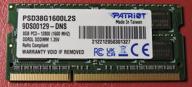 img 1 attached to Patriot Memory SL 8GB DDR3L 1600MHz SODIMM CL11 PSD38G1600L2S review by Adam Konowski ᠌
