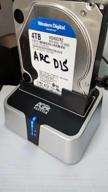img 1 attached to Docking station for HDD/SSD AGESTAR 3CBT2-6G, black/grey review by Janis Bike ᠌