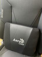 img 3 attached to Computer chair AeroCool Admiral gaming, upholstery: faux leather, color: smoky black review by Stanislaw Was ᠌