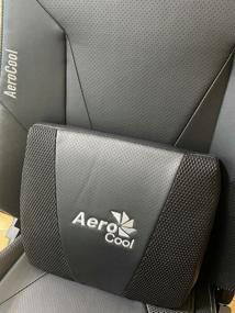 img 12 attached to Computer chair AeroCool Admiral gaming, upholstery: faux leather, color: smoky black