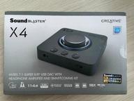 img 1 attached to Creative Sound Blaster X4 Game Amplifier/External Sound Card review by Momchil Ivanov ᠌