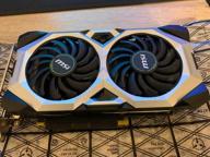 img 1 attached to 🔥 Enhanced MSI GeForce RTX 2060 Ventus 12G Graphics Card (12GB GDDR6/PCI Express 3.0/1650MHz/14000MHz) review by Bogomil Avramov ᠌