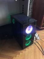 img 1 attached to Ginzzu CL280 case fan 4*12CM RGB, Controller remote CRC6, tempered glass hinged with magnetic lock review by Andrey Constantinov ᠌