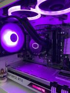 img 1 attached to Water Cooling System for CPU Cooler Master MasterLiquid ML120L V2 RGB Black/RGB review by Wiktor Uhlig ᠌