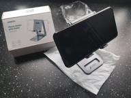 img 2 attached to Desktop folding phone stand UGREEN (80708), silver review by Boyan Jakimov ᠌
