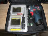img 1 attached to Screwdriver with interchangeable bits BOSCH 2.607.017.320, 37 pcs., black/grey review by Stanisaw Lewczuk ᠌