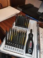 img 1 attached to Screwdriver with interchangeable bits BOSCH 2.607.017.320, 37 pcs., black/grey review by Adam Adam ᠌