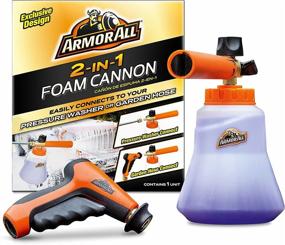 img 4 attached to 🚗 Armor All 2-in-1 Foaming Car Wash Canister: Foam Cannon Kit with Pressure Washer & Garden Hose Adaptors
