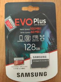img 6 attached to 📷 Samsung EVO Plus 64GB microSDXC UHS-I U3: Ultimate Full HD & 4K UHD Memory Card + Adapter (MB-MC64HA)