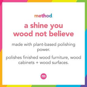 img 1 attached to 🌰 Method Almond Wood Polish - 14oz, 1 pack (Packaging may vary)