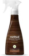 🌰 method almond wood polish - 14oz, 1 pack (packaging may vary) logo