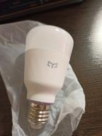 img 1 attached to Lamp LED Yeelight Smart LED Bulb W3 (YLDP005), E27, A60, 8 W, 6500 K review by Andrey Constantinov ᠌
