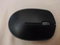 img 1 attached to Logitech M171 Black and Blue RF Wireless + USB Optical Mouse with 1000DPI, Ambidextrous Design review by Wiktor Jak ᠌