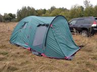 img 2 attached to Tent camping four-seater Tramp ANACONDA V2, green review by Anna Kosiczki ᠌