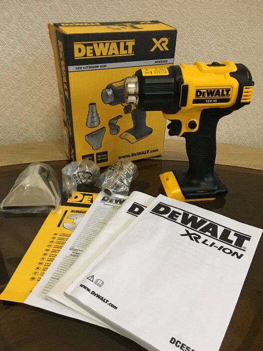 img 1 attached to DEWALT DCE530B Cordless Heat Tool review by Adam Wojtczuk ᠌