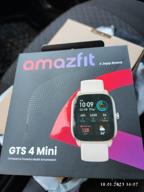 img 1 attached to Amazfit GTS 4 mini smart watch, black midnight review by Mateusz Strach ᠌