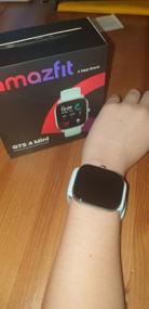 img 11 attached to Amazfit GTS 4 mini smart watch, black midnight