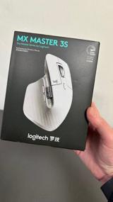 img 6 attached to 💨 Precision & Speed: Logitech MX Master Wireless Mouse with Adaptive Scroll Wheel for Multi-Device Use