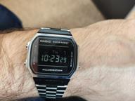 img 3 attached to Watch CASIO A-168WEM-1 review by Mateusz Dbski ᠌