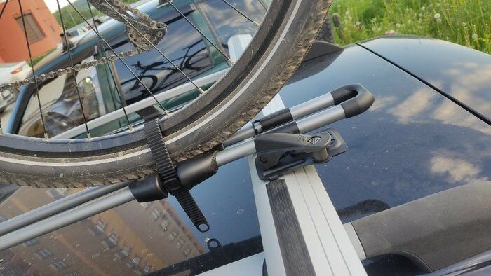img 1 attached to Silver Thule 532 Freeride Bicycle Carrier review by va Szarka ᠌