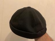 img 2 attached to Docker cap without visor CottonEco FB1, black, 52-60 review by Janis Cerins ᠌