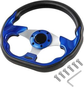 img 4 attached to 🏌️ Golf Cart Steering Wheel Adapter for Club Car DS, Club Car Precedent, EZGO & Yamaha - SAMXOMAP Golf Cart Accessories