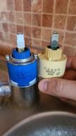 img 2 attached to Single Hand Mixing Valve Ceramic Cartridge review by Wiktor Sabak ᠌