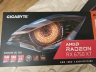 img 1 attached to Video card GIGABYTE Radeon RX 6750 XT GAMING OC 12G (GV-R675XTGAMING OC-12GD), Retail review by Michal Cedronski ᠌